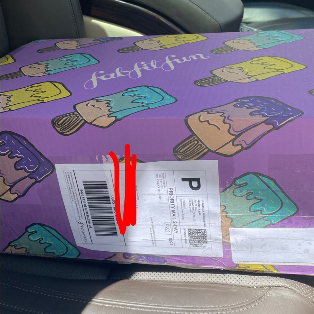 Shipping proof for @nursesara